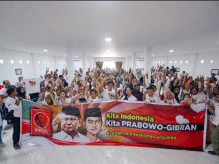 Projo Sulteng: Satu Suara, Satu Langkah Menangkan Prabowo-Gibran 1 Putaran