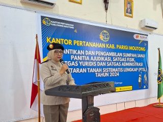 ATR/BPN Laksanakan Pelantikan dan Pengambilan Sumpah Panitia PTSL Tahun Anggaran 2024