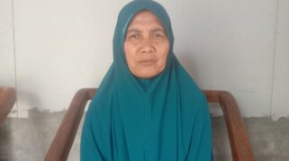 Nenek Rosdiana korban pengeroyokan Ajalia CS karena menagih hutang.