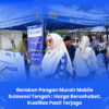 Kepala Dinas Pangan Provinsi Sulawesi Tengah, melalui Kepala Bidang Distribusi dan Cadangan Pangan, Huria Fatimah, S.Pi., M.Si, menjelaskan bahwa program ini merupakan hasil kolaborasi antara Dinas Pangan, Badan Pangan Nasional, serta dukungan dari Bulog.