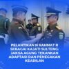 Pelantikan N Rahmat R, S.H., M.H sebagai Kepala Kejaksaan Tinggi Sulawesi Tengah. Oleh Jaksa Agung RI, ST Burhanudin.