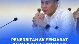 kuasa hukum Ahlis, Kepala Desa yang diberhentikan, Fariz Salmin, S.H.