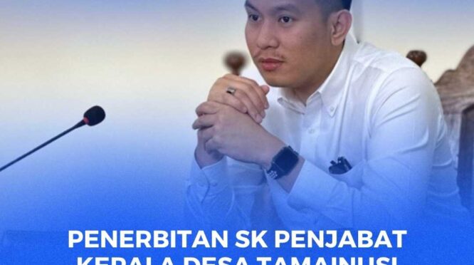 kuasa hukum Ahlis, Kepala Desa yang diberhentikan, Fariz Salmin, S.H.