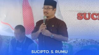 Reses: Anggota DPRD Kota Palu, Sucipto S. Rumu, melaksanakan penjaringan aspirasi di Kelurahan Nunu. Dok: Salam La'abu