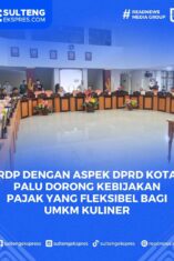 RDP DPRD Kota Palu dan ASPEK terkait Pajak 10 persen