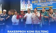 Rakerprov KONI Sulteng tahun 2025