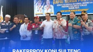 Rakerprov KONI Sulteng tahun 2025