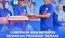 Anwar Hafid, Luncurkan Program "Berani Donor" pada puncak perayaan HUT PMI ke-80 di Kota Palu