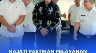 Kajati Sulteng Nuzul Rahmat didampingi Ketua IAD Mila Rahmat disambut Bupati Banggai dan Fokompimda Banggai di Bandara Syukuran Aminuddin Amir