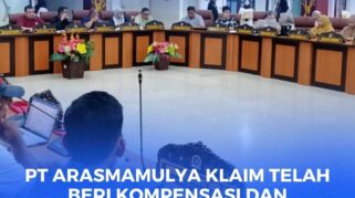 Suasana RDP Nelayan Taipa dan Mamboro. Serta perwakilan PT Arasmamulya di DPRD Kota Palu