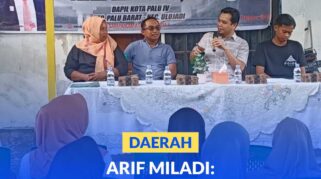 Anggota DPRD Kota Palu Arif Miladi melaksanakan reses di kelurahan Silae