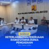 Tim penerangan hukum Kejati Sulteng saat memberi pemahaman hukum tentang pengadaan barang dan jasa di BWSS III Palu