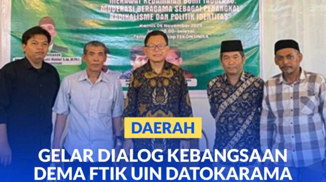 Rey Rangkuti dan Wawan Purwanto Hadiri Dialog Kebangsaan UIN Datokarama