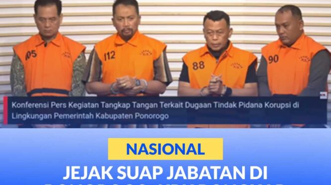 Konfrensi Pers OTT Bupati Ponorogo dan 3 Pejabat lain di Gedung Merah Putih KPK RI