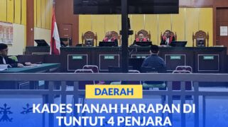 Sidang tuntutan Kades Tanah Harapan, Kecamatan Palolo, Kabupaten Sigi, di PM Tipikor Pal