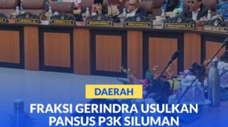 Ikhsan Satria dan Alvian Caniago saat mengikuti Rapat Paripurna DPRD Pota Palu