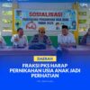 Ketua Fraksi PKS DPRD Kota Palu Rusman Ramli menghadiri sosialisasi pencegahan pernikahan dini yang di gelar DP3A Palu