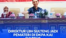 Direktur Lembaga Bantuan Hukum (LBH) Sulawesi Tengah, Julianer Aditia Warman. SH