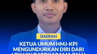 Athif Muhyiddin Hishad, Ketua Umum HMJ-KPI UIN Datokarama Palu.
