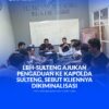 Kuasa Hukum SL saat memberikan keterangan pers dihadapan awak media