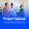 Komisaris Utama PT Kelo I Mangge, Ir. Abdul Basir Tanase, menerima izin produksi dari BPOM Palu