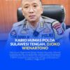 Kabid Humas Polda Sulawesi Tengah, Djoko Wienartono