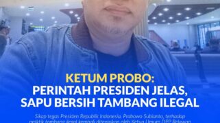 Ketua Umum DPP Relawan Pro Prabowo (PROBO), M. Rizky Hidayatullah