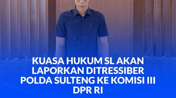 Kuasa hukum SL, Rusman Rusli. SH. MH