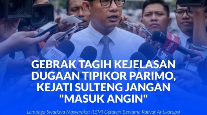 Sekretaris Jenderal GEBRAK, Thomy Kristianto Hia.