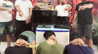 Unit Reskrim Polsek Tawaeli bekuk kawanan pencuri yang bobol Panti Asuhan.