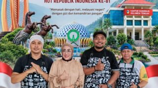 Semarak kegiatan Dinas Pangan Provinsi Sulteng, menyambut HUT RI ke-81.