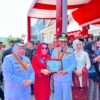 Penghargaan itu diserahkan langsung Gubernur Sulawesi Tengah Anwar Hafid kepada Direktur Utama Bank Sulteng Hj. Ramiyatie