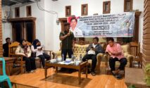 Reses anggota DPRD Kota Palu, Lewi Alik, SE di Kelurahan Tatura Utara