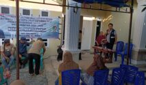 Anggota DPRD Kota Palu Mohamad Imam Darmawan, sedang melakukan penjaringan aspirasi di kelurahan Nunu.