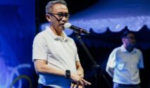 Wakil Ketua DPRD Sulawesi Tengah, Syarifudin Hafid, yang mewakili Gubernur Sulawesi Tengah Anwar Hafid. Membuka Ajang Berani Cup Volley Ball Putri Morowali 2026
