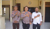 Kanit Reskrim Polsek Tawaeli, Iptu Farid. Beserta jajaran Polsek Tawaeli